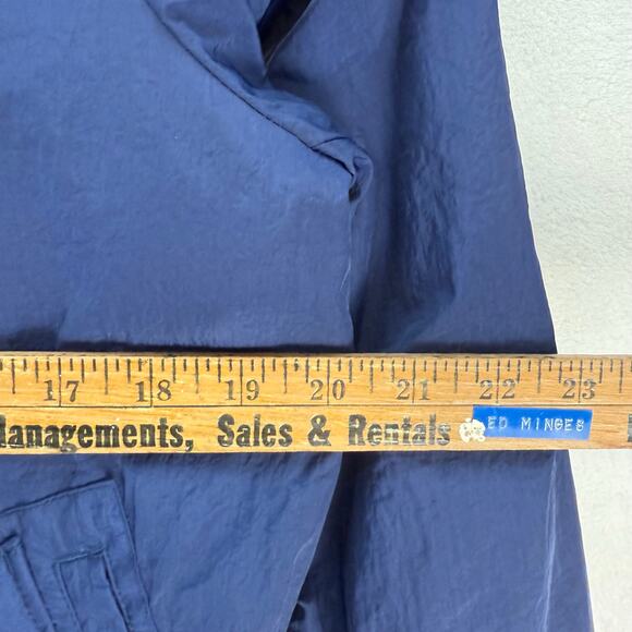 NIKE WOMEN'S MEDIUM NAVY BLUE BENCH MID THIGH QUILTED JACKET DC9103-419 - Picture 4 of 6